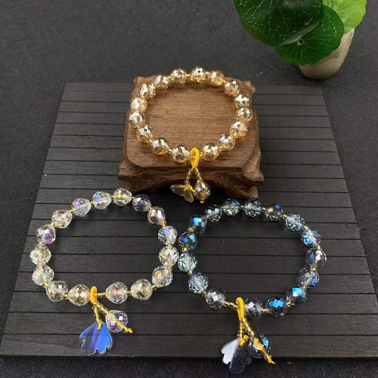 Women's Aquamarine Design Crystal Beautiful Style Fairy Cool Bracelets