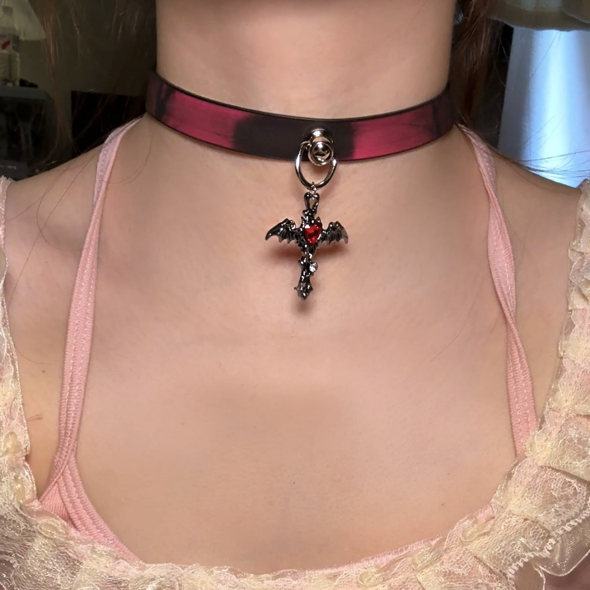 Paw Hot Soft Leather Trendy Cool High-grade Collar