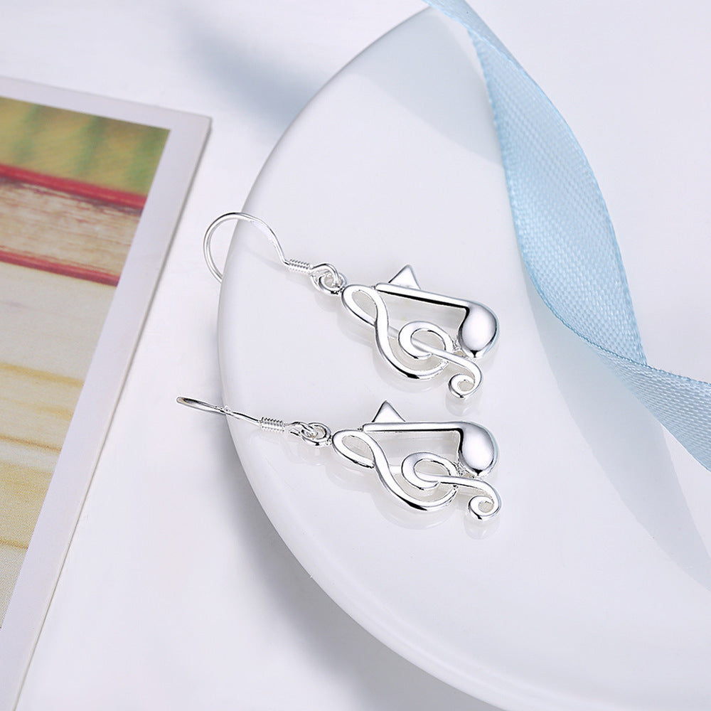 Note Shape Female Niche Cold High Sense Birthday Rings