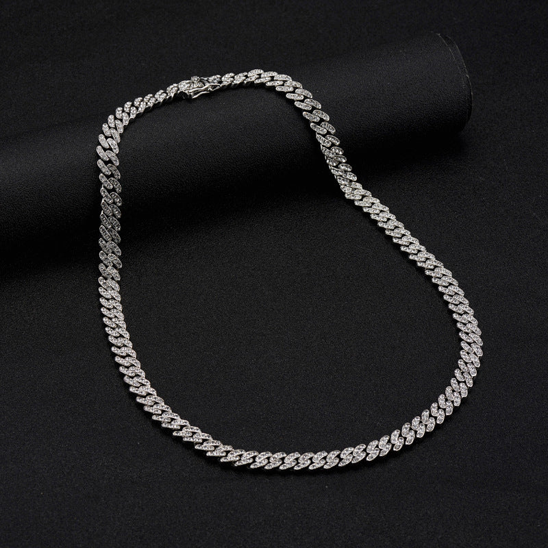 Women's & Men's Cuban For Trendy Hip Hop Fashion Clavicle Necklace