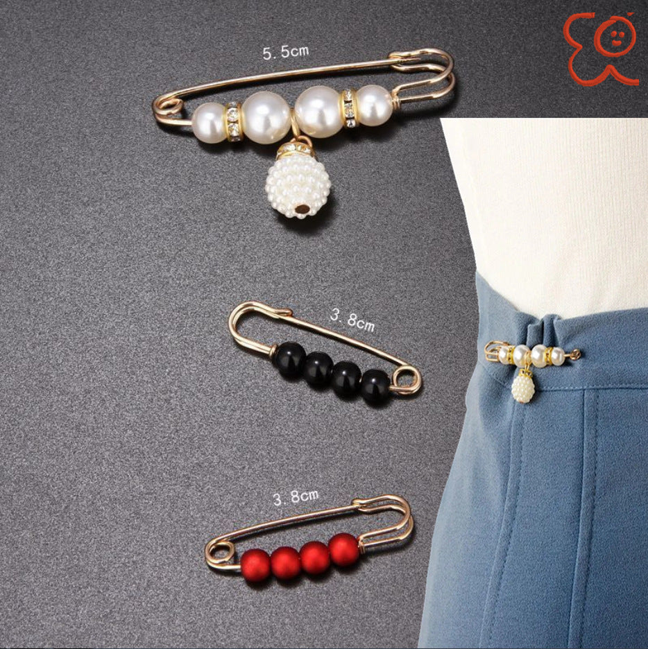 Fixed Clothes Clip Slimming Artifact Brooch Brooches