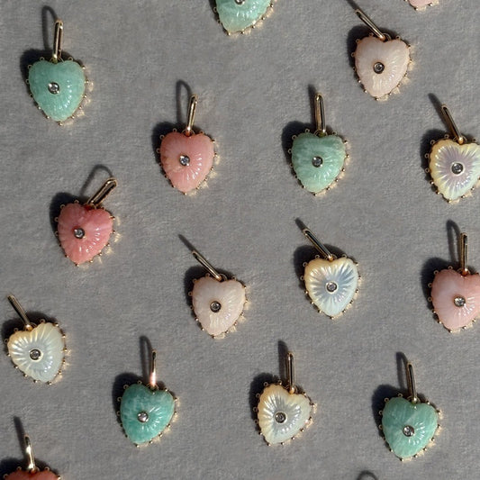 Versatile New Love Parts Titanium Steel Pendants