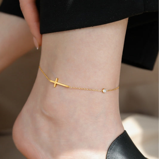Women's Crystal For Alloy Type Summer Anklets