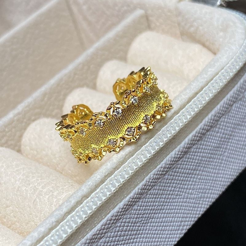 Retro Affordable Luxury Personality High-grade Exquisite Ring