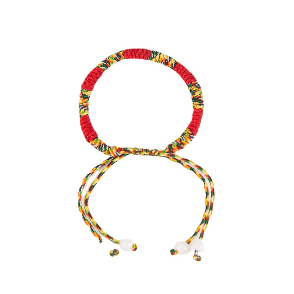 Boat Festival Colorful Rope Red Hand-woven Bracelets