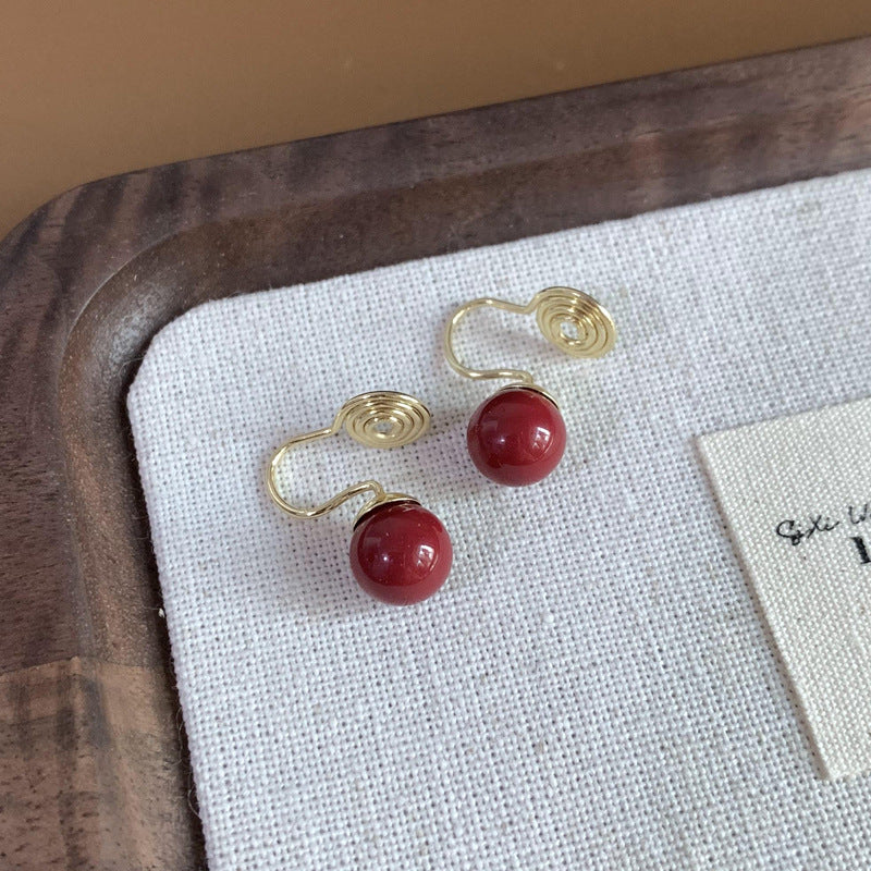 Luxury Simplicity Polo Pearl Fashion Generous Earrings