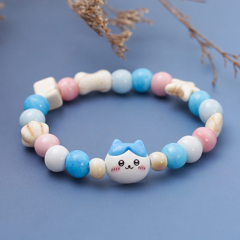 Stall Handmade Ceramic Pure Desire Wind Bracelet