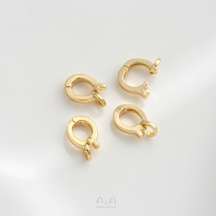 Retention Gilded Thick Gold-plated Universal Buckle Jewelry Accessories