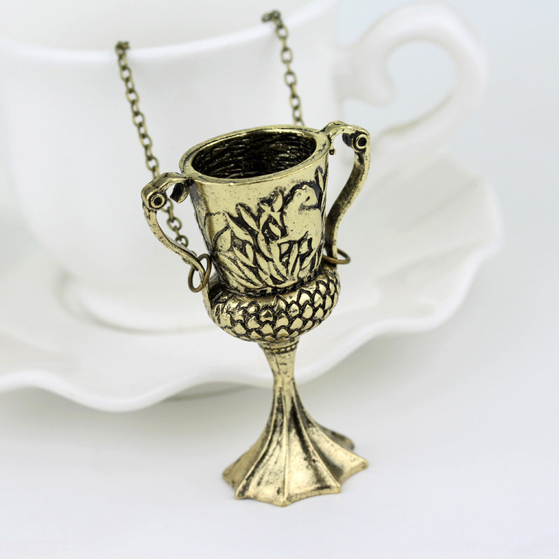 Film Television Films Converter Retro Cup Necklaces