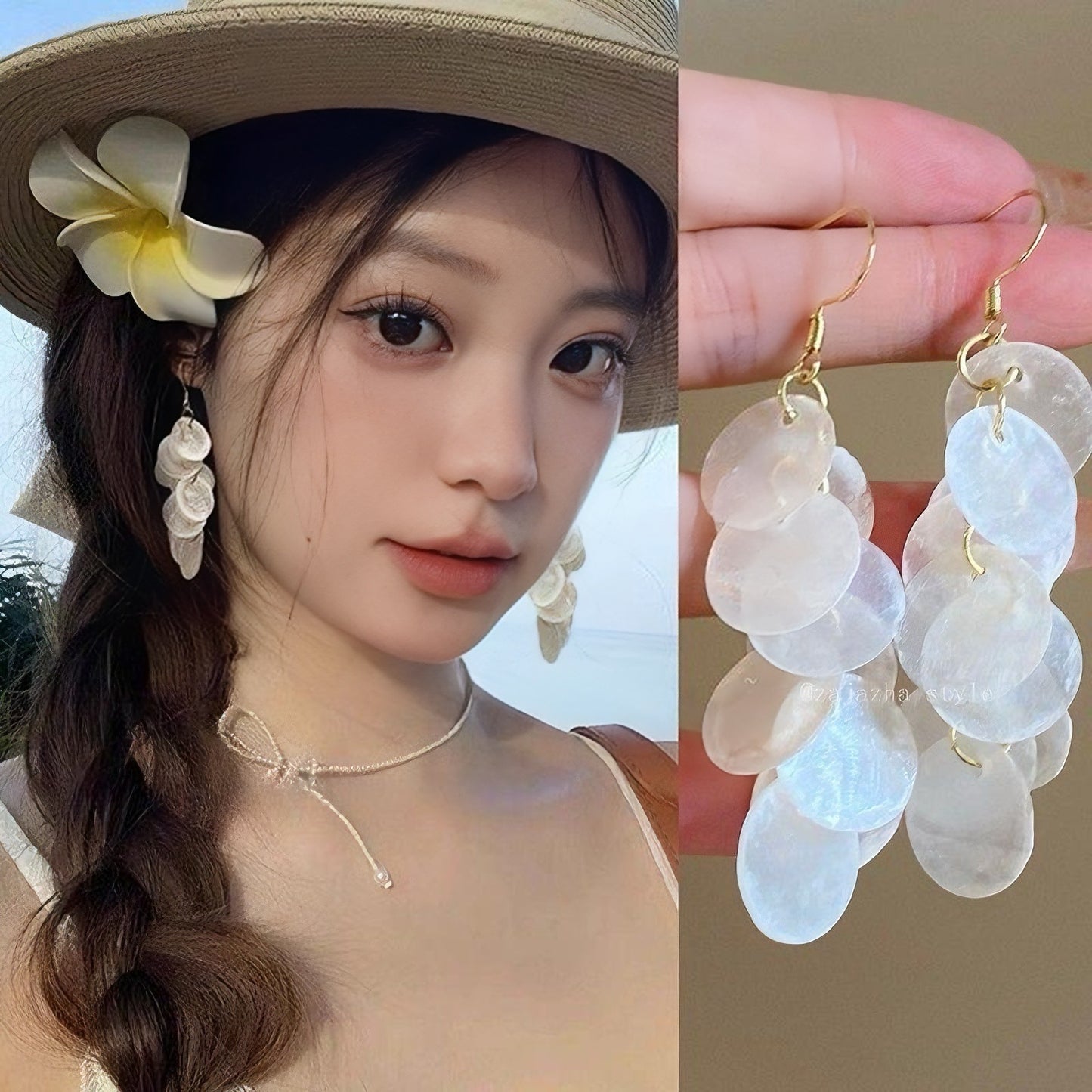 Vacation Style Ear Geometric Design Circular Must Wear Fashion Rings