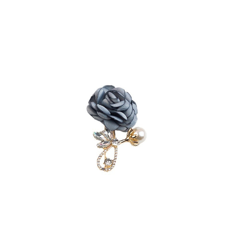 Flower Brooch Classic Style Simple Stylish Corsage Decorative Brooches