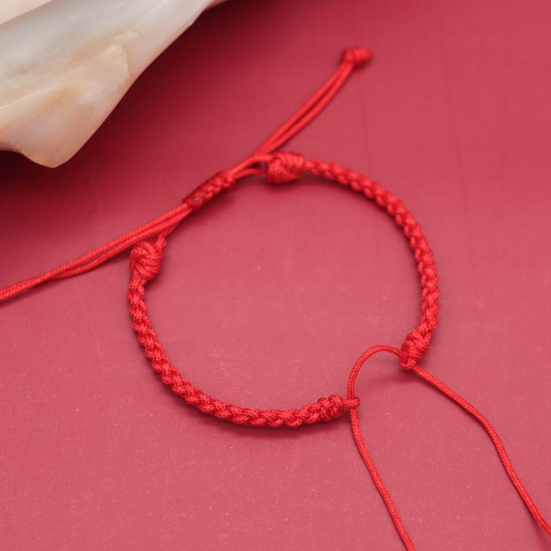 Carrying Strap Hand-woven Life Red Rope Beads Threading Bracelets