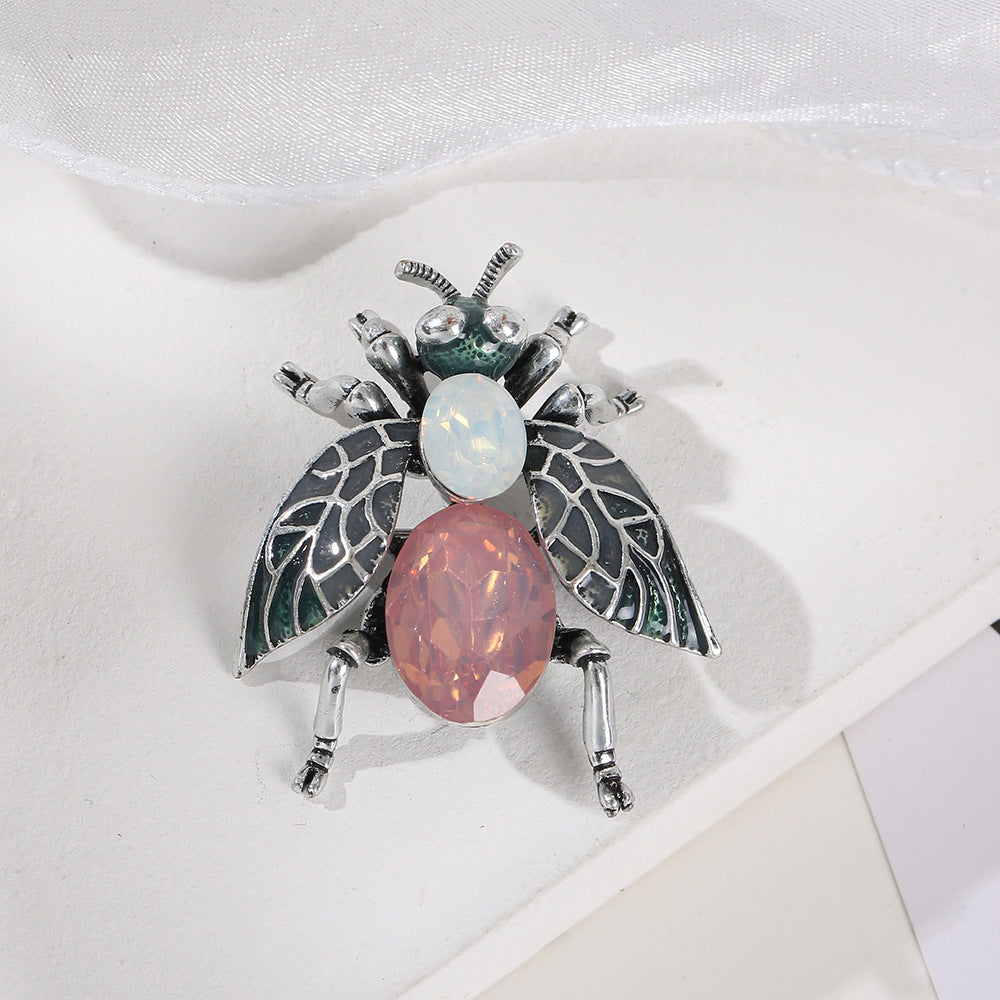 Women's Bee Pearl Brooch Insect High-grade Niche Brooches