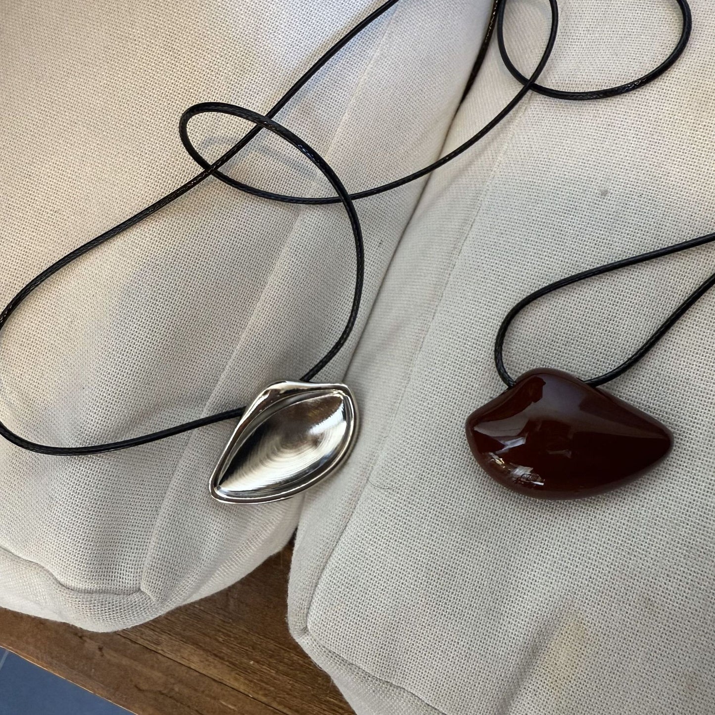 Women's Metal Cloud Simple Texture Advanced Sweaters Necklaces