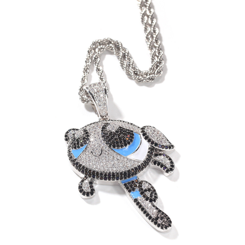 Women's & Men's Personalized Hip Hop Copper Material Pendants