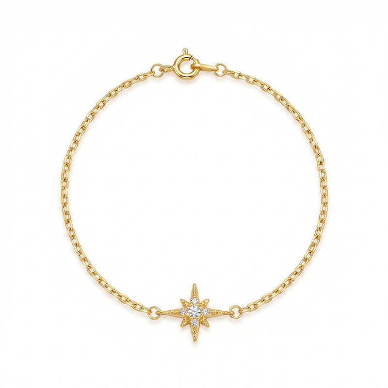 Awn Star Diamond Female Light Luxury Minority Design High Sense Bracelet