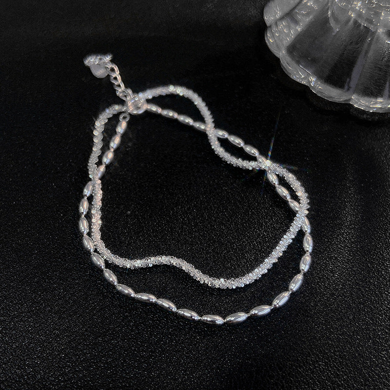 Starry Rice Grain Sparkling Light Luxury Fashion Personality Female Bracelets