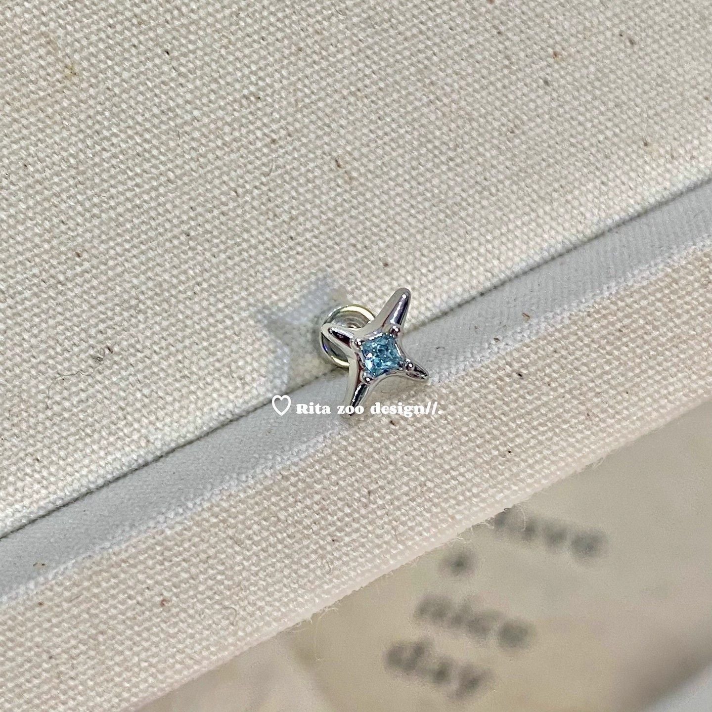 Four Minimalist Small Titanium Steel Ear Stud Earrings