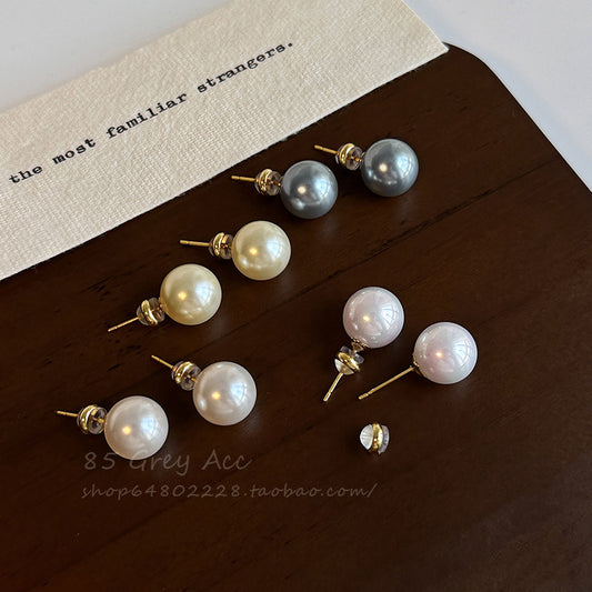 Women's Pearl Retro Graceful Ear Ornaments Mosquito Earrings