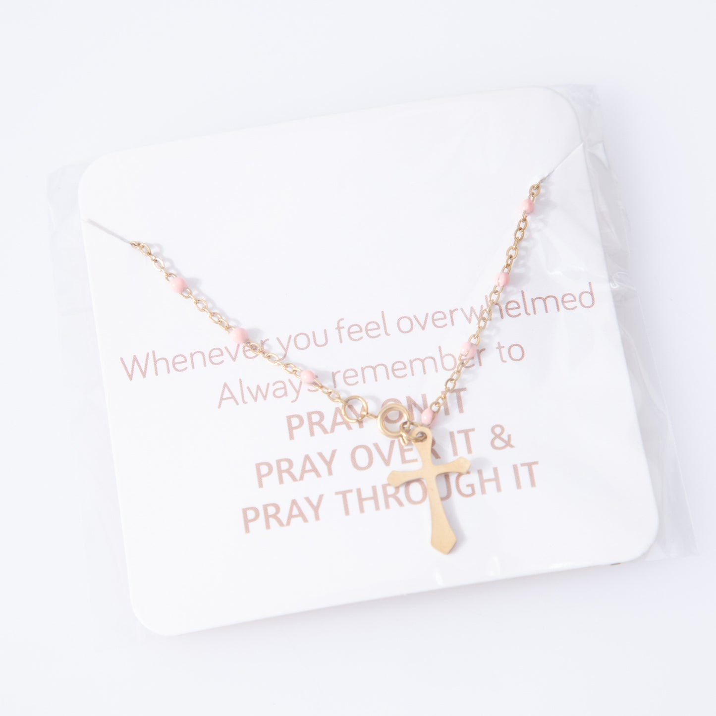 Titanium Steel Female Gold Plating Religious Style Stainless Anklets