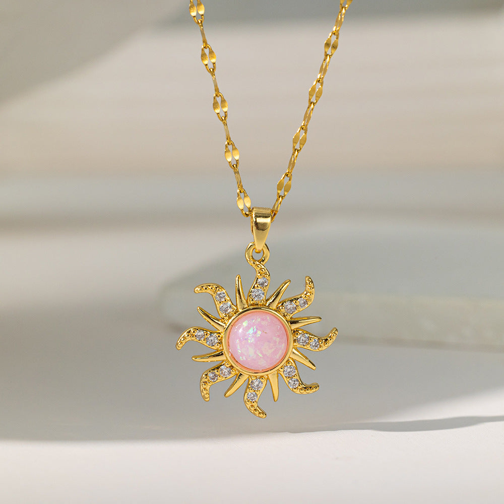 Blue Diamond Starfish Summer Beach Ocean Style Necklaces
