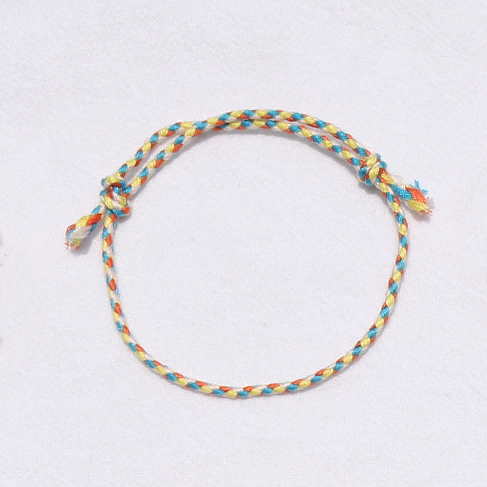 Hand-woven Tibetan Hand Rub Thread Carrying Bracelets