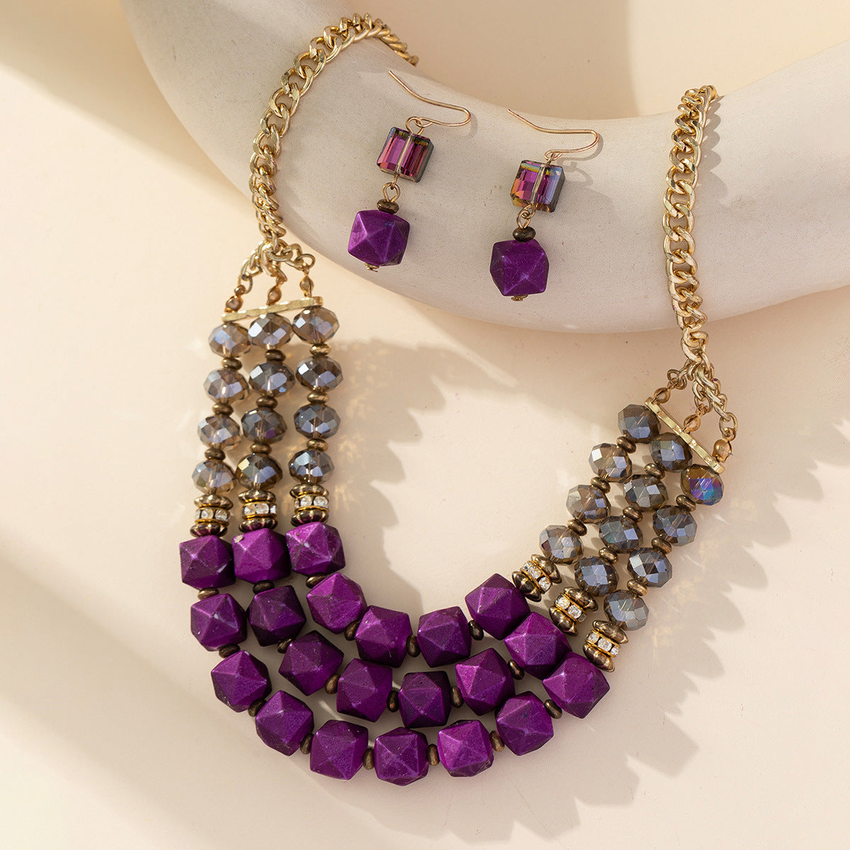 Bohemian Exotic Elegant Ethnic Style Temperament Jewelry Set