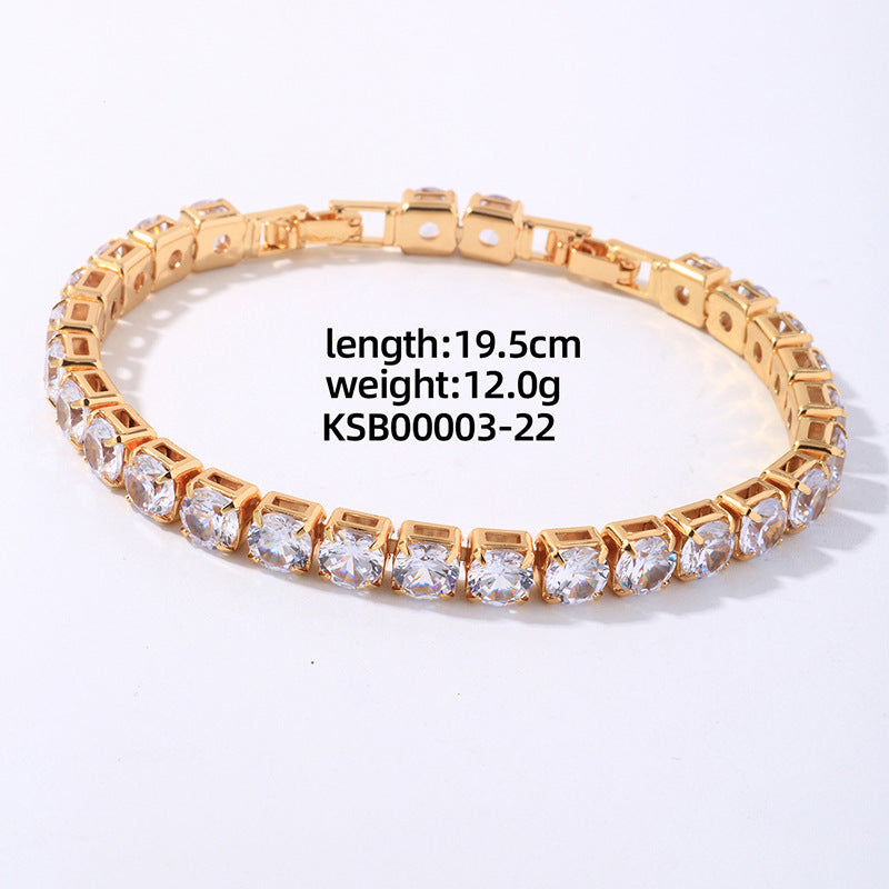 Women's & Men's Hip Hop Light Luxury Bracelets