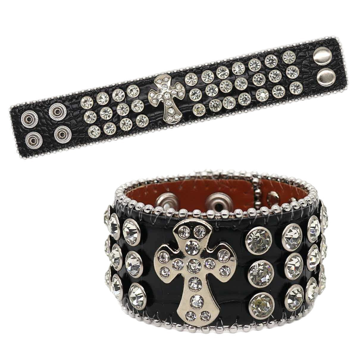 Personalized Design Rhinestone Hip Hop Trend Bracelet