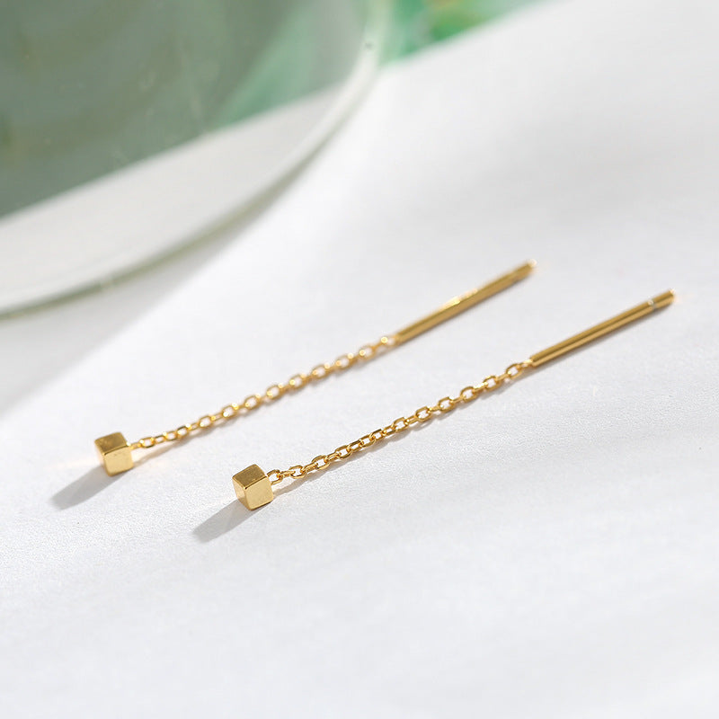 Lines Advanced Sense Personalized Long Temperamental Earrings