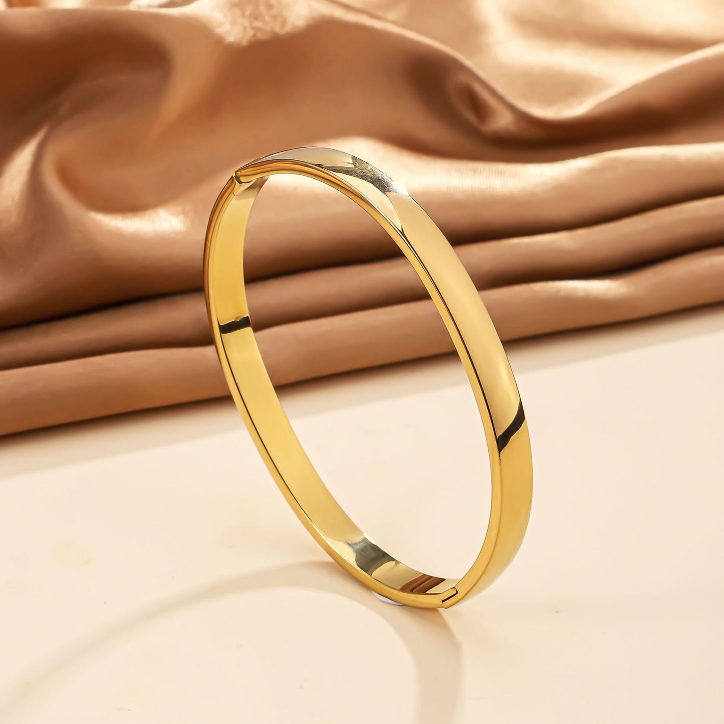 Titanium Steel Stainless Real Gold Furnace Bracelets