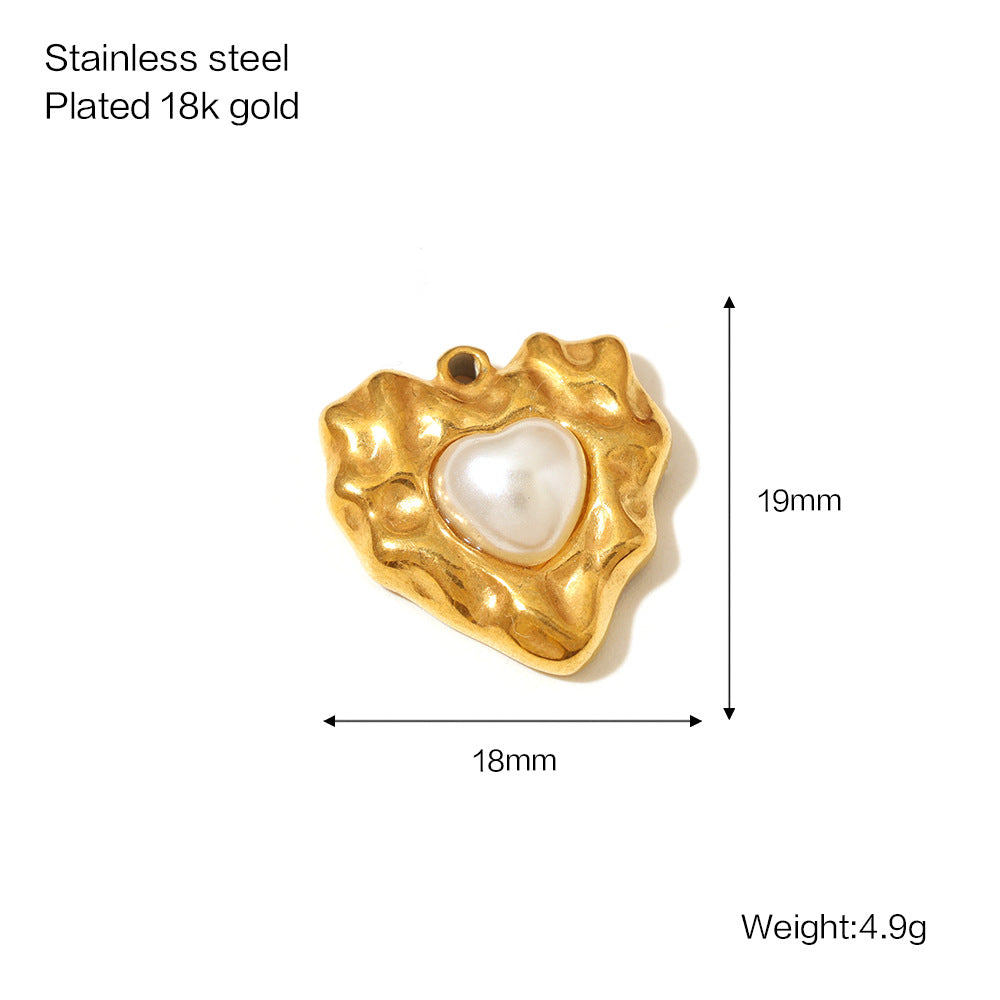 Versatile Women's Stainless Steel Gold-plated Bow Jewelry Accessories