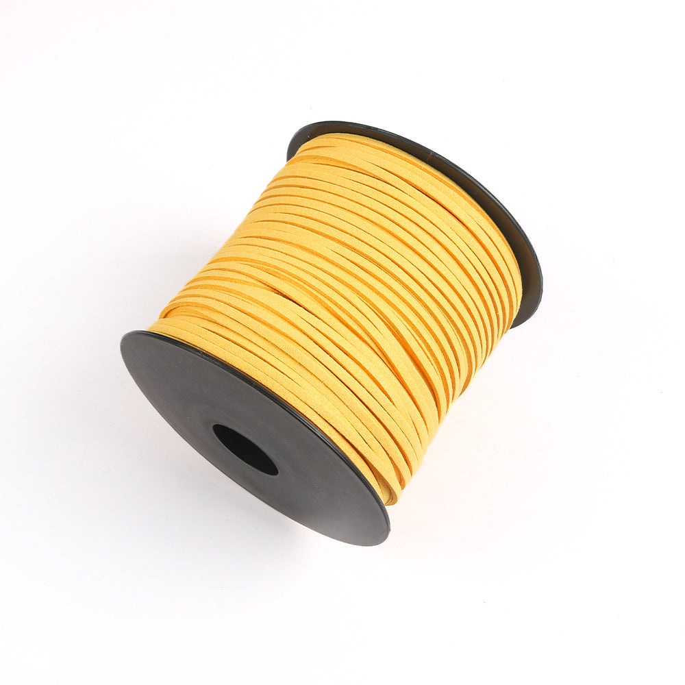 Cord Deerskin Veet Braided Rope Gift Jewelry Accessories