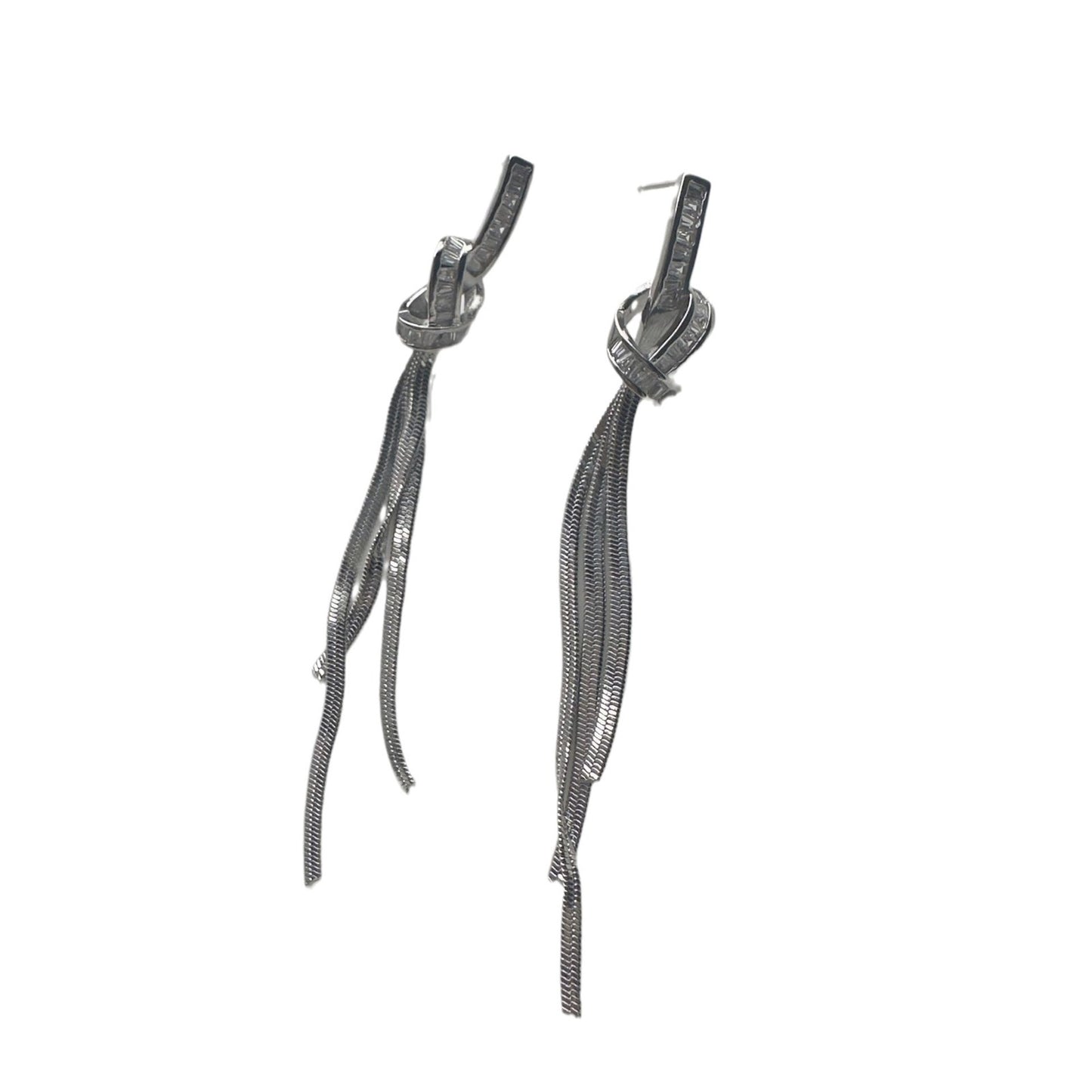 Long Tassel Light Luxury Female Temperament High Sense Earrings