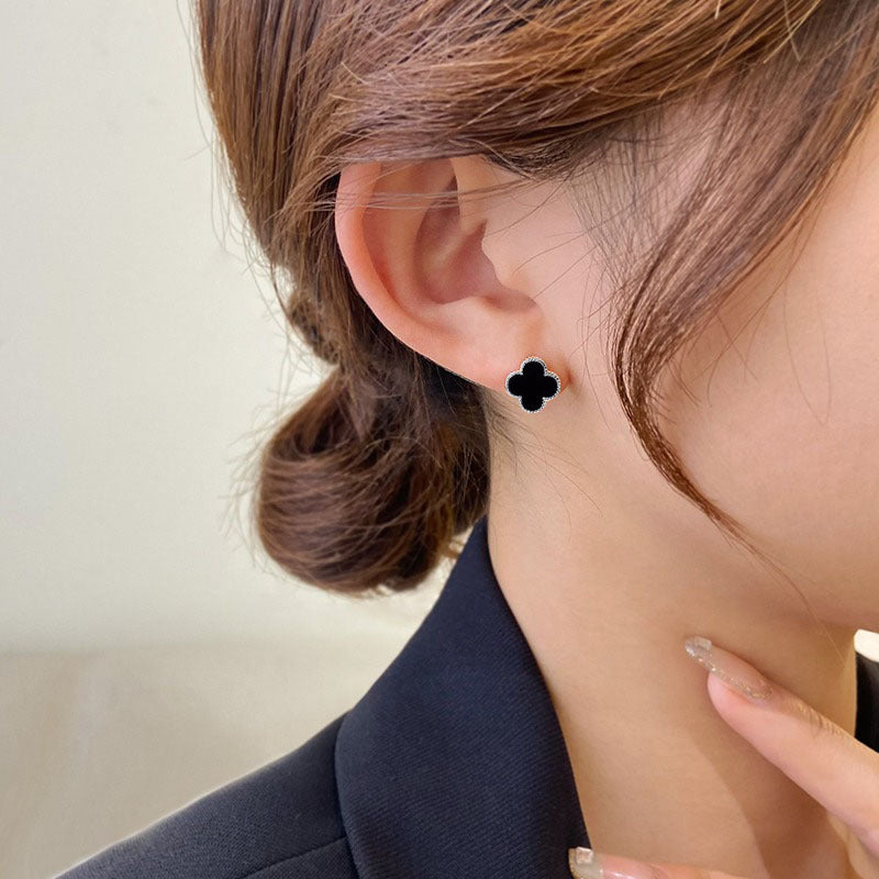 Women's Sier Needle Korean Simple Niche Temperament Stud Earrings