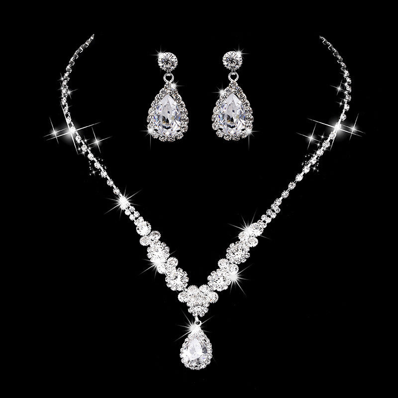 Women's Wedding Suite Bride Dress Dinner Party Necklaces