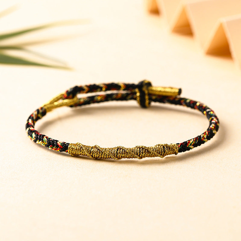 Strap Tassel Hand-woven Colorful Braided Rope Bracelets