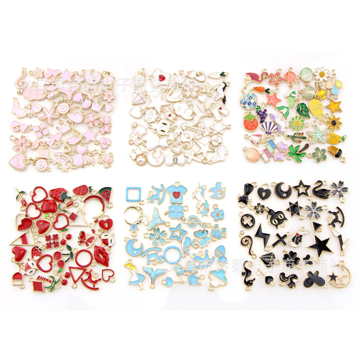 Attractive Slouchy Dripping Gold Hair Mobile Jewelry Accessories