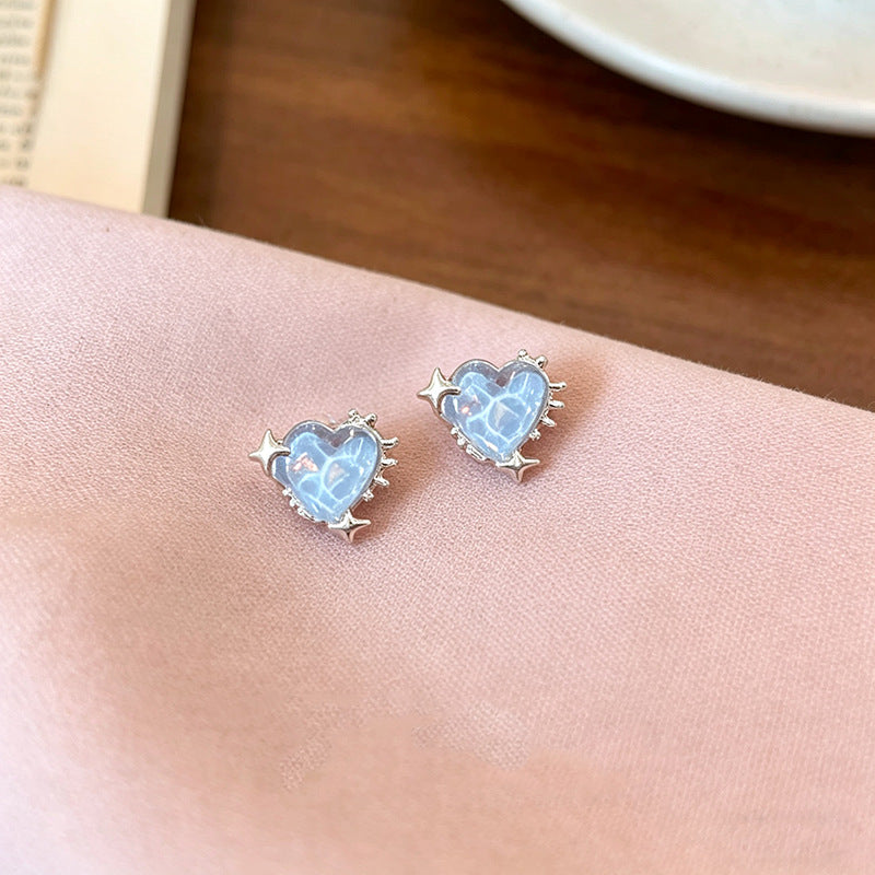 Women's Sparking Zirconium Pearl Light Luxury High-grade Unique Beautiful Stud Earrings