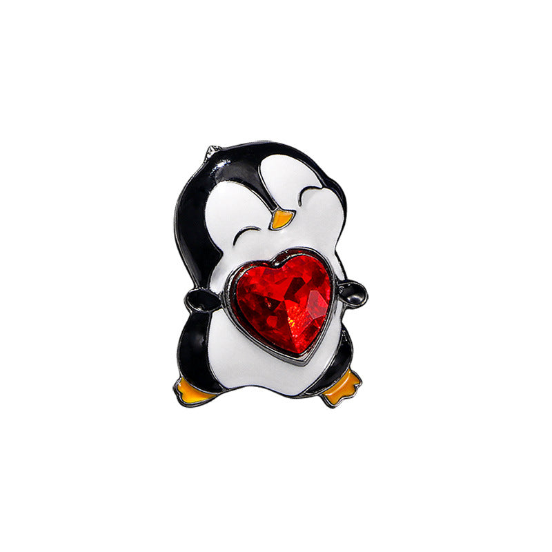 Penguin Brooch Super Cute Cartoon Badge Pin Trendy Brooches