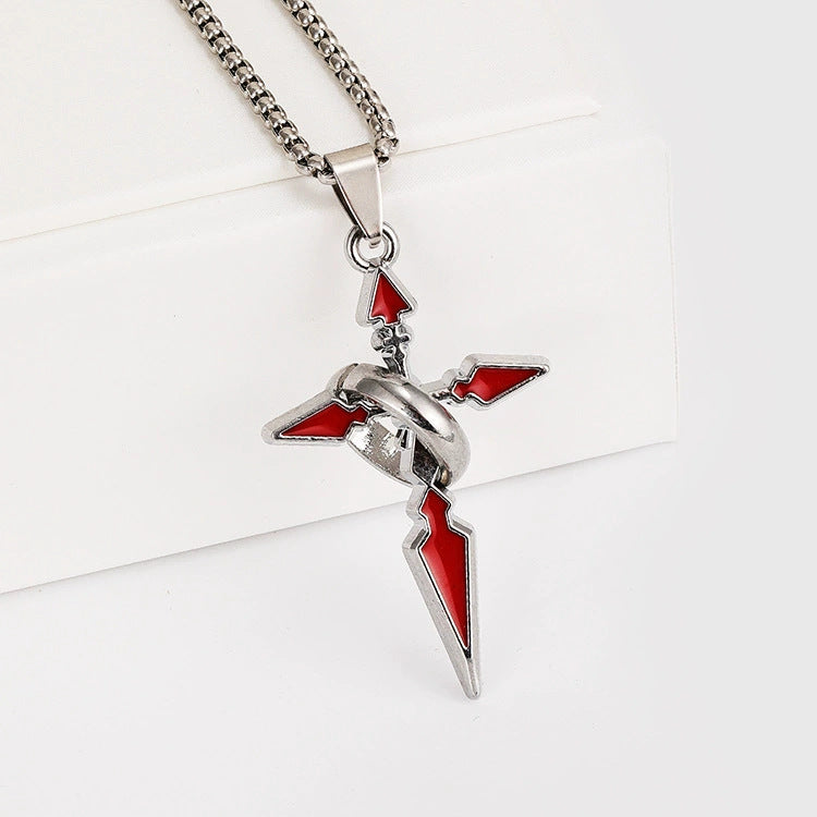 Women's & Men's Simplicity Long Gothic Vintage Stainless Steel Pendants