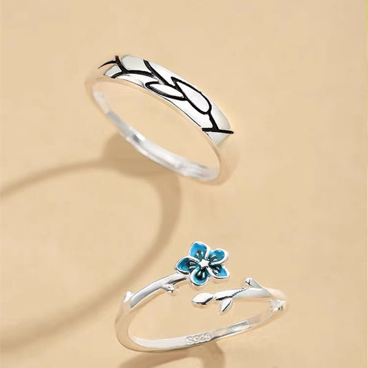 Couple Stylish Simple Versatile Trendy Valentine's Rings