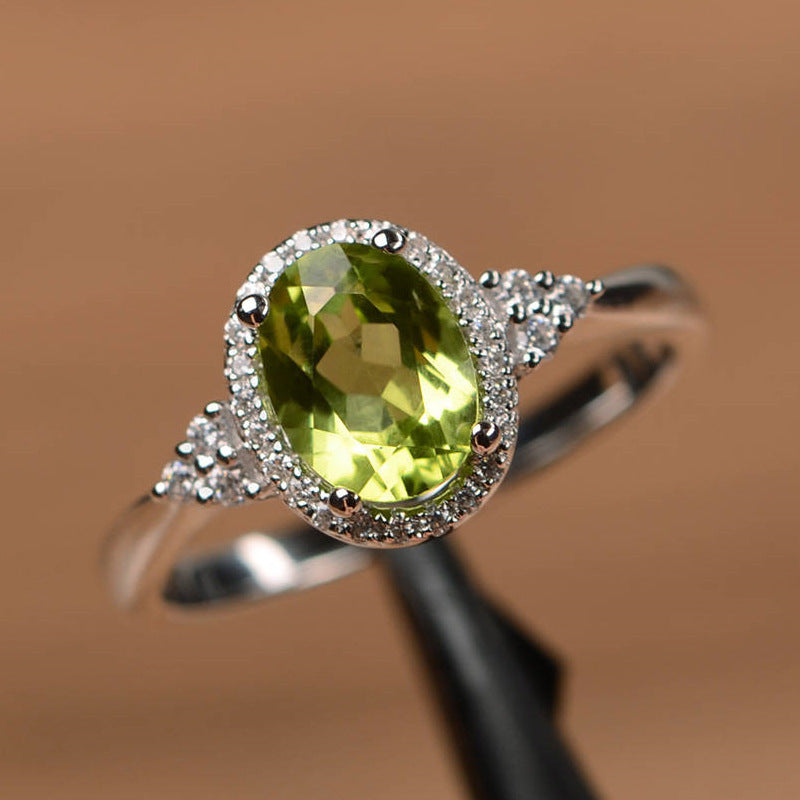 Classic Women's Sier For Marriage Engagement Rings