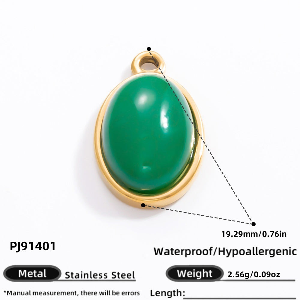Classy Stylish Stainless Steel Gold-plated Design Jewelry Accessories