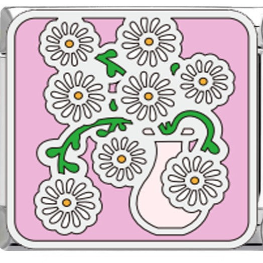 Flower Series Italian Module Creative Personality Bracelets