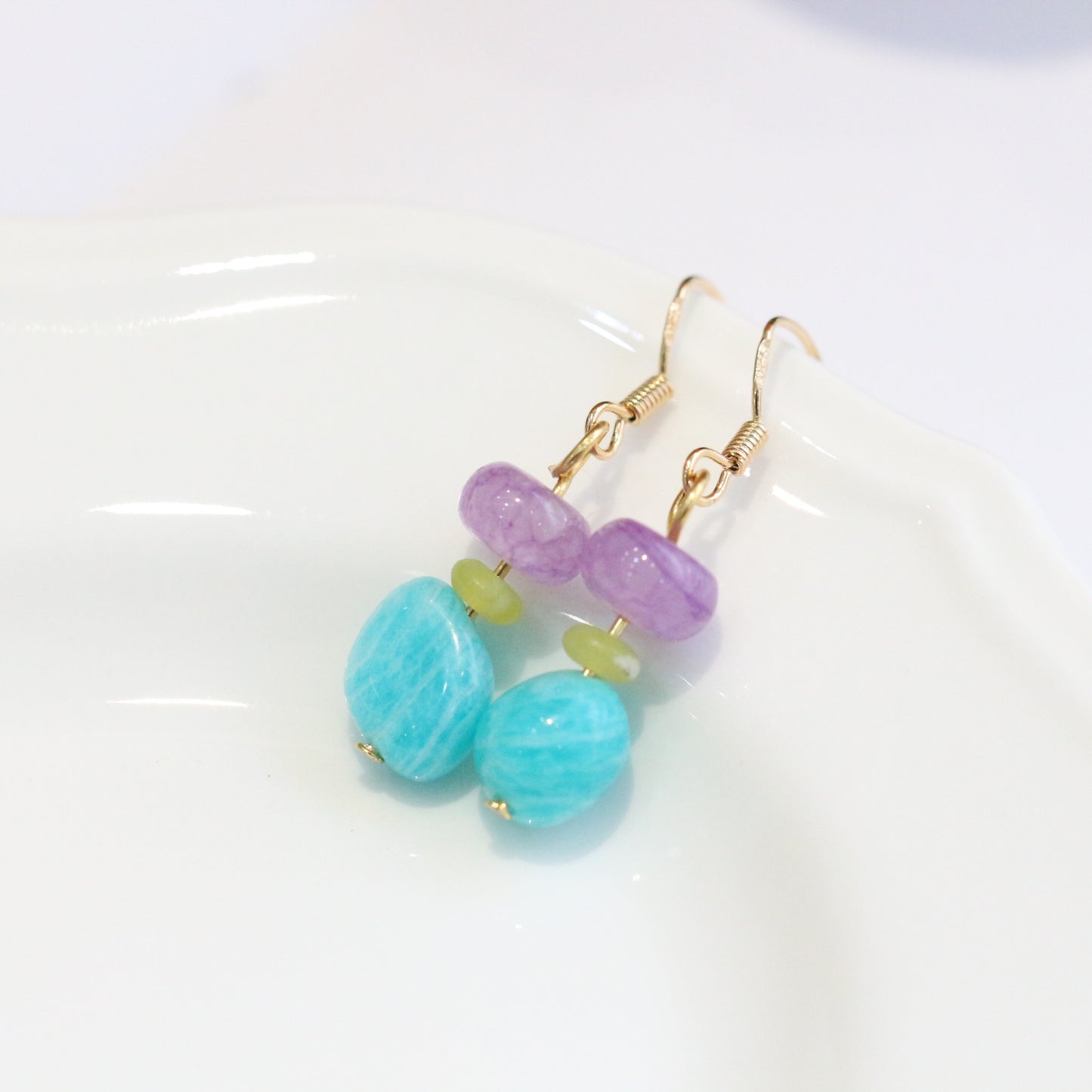 Crystal Simplicity Contrast Color Dopamine Matching Ear Hook