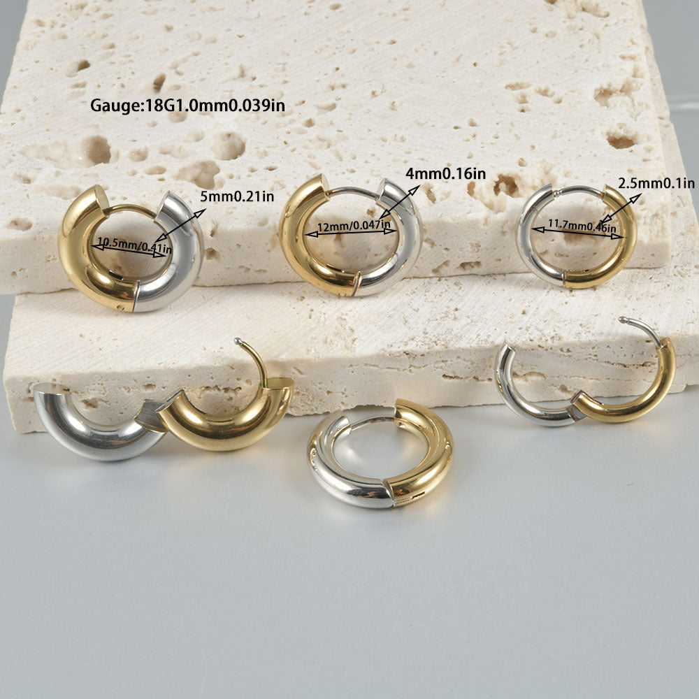 Women's & Men's Ear Clip Simple Personality Fake Auricle Earrings