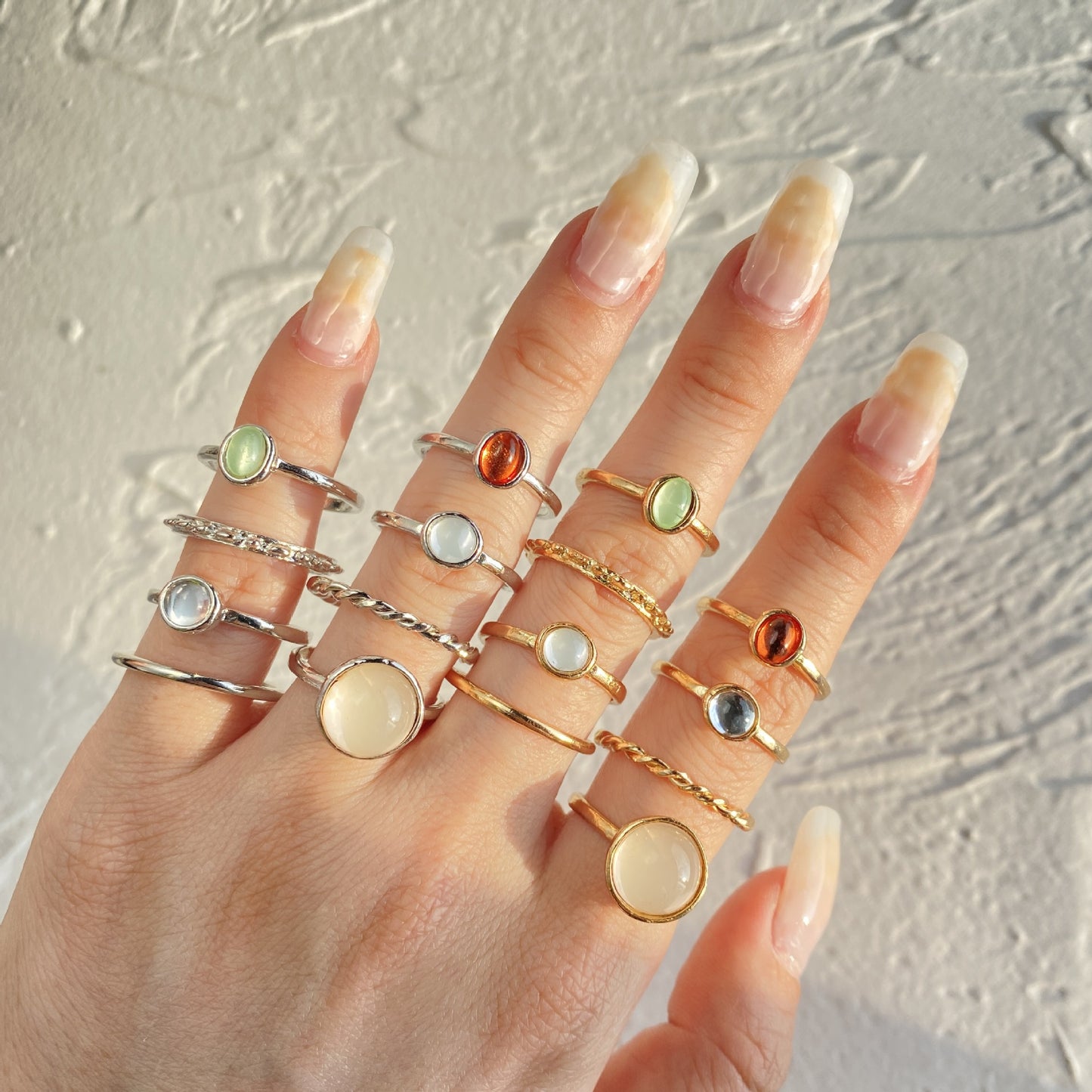 Women's Retro Turquoise Gemstone For Minority Light Ring