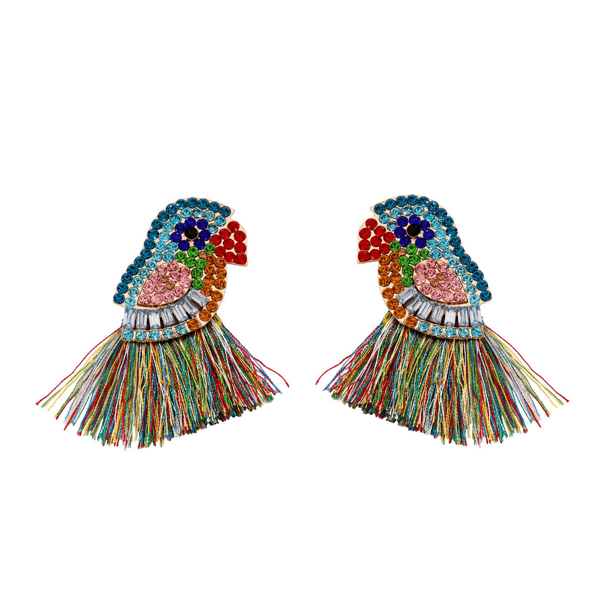 Women's Bird Diamond Cute Wild Light Luxury Temperament Casual Earrings
