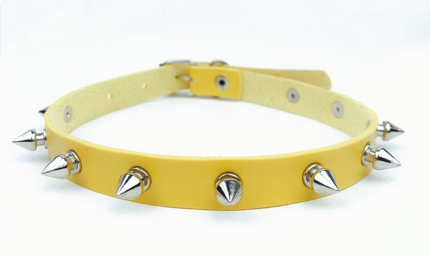 Punk Tip Rivet Leather Gothic Rock Collar